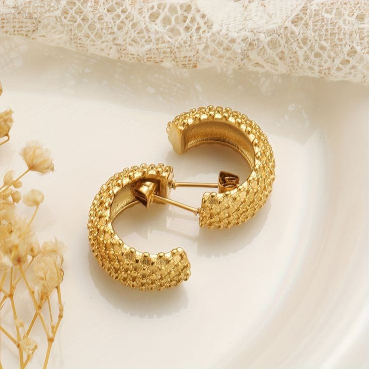 Golden Embrace Earrings