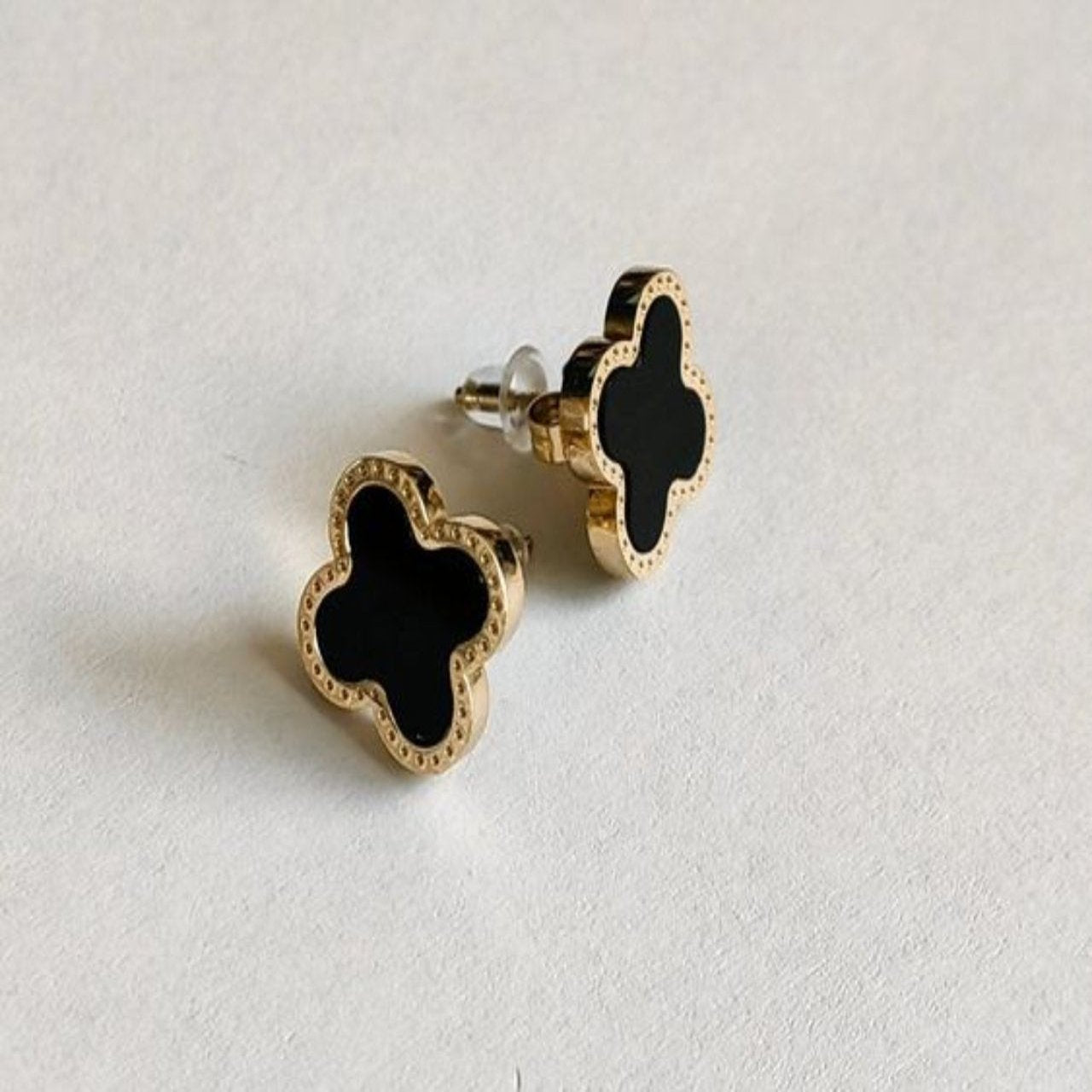 Moon & Night Clover Studs