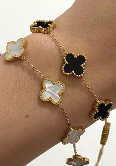 Moon & Night Clover Bracelet